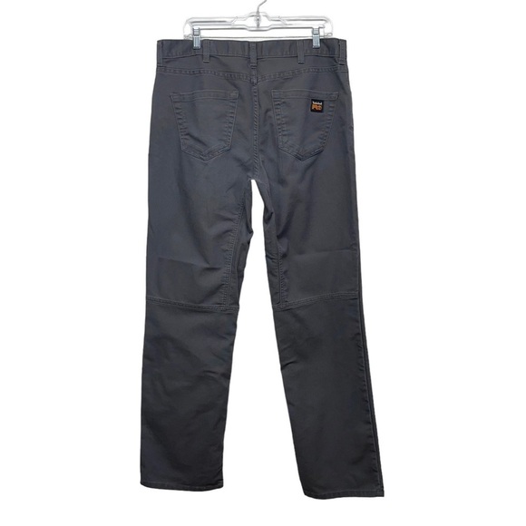 Timberland Pro Straight Fit Mens Gray Jeans Size 36 - Picture 2 of 9